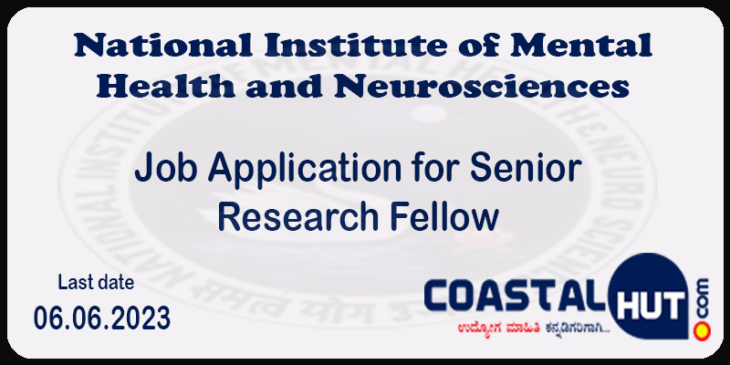 Job Application for Senior Research Fellow at NIMHANS