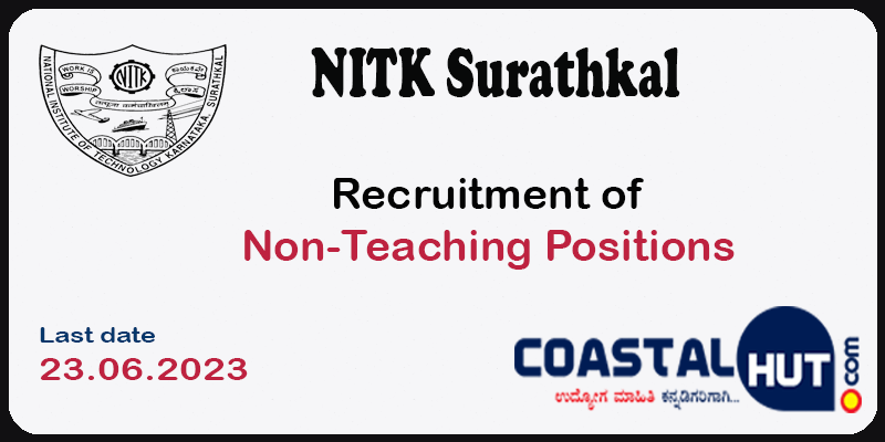 Recruitment of Non-Teaching Positions at NITK Suratkal